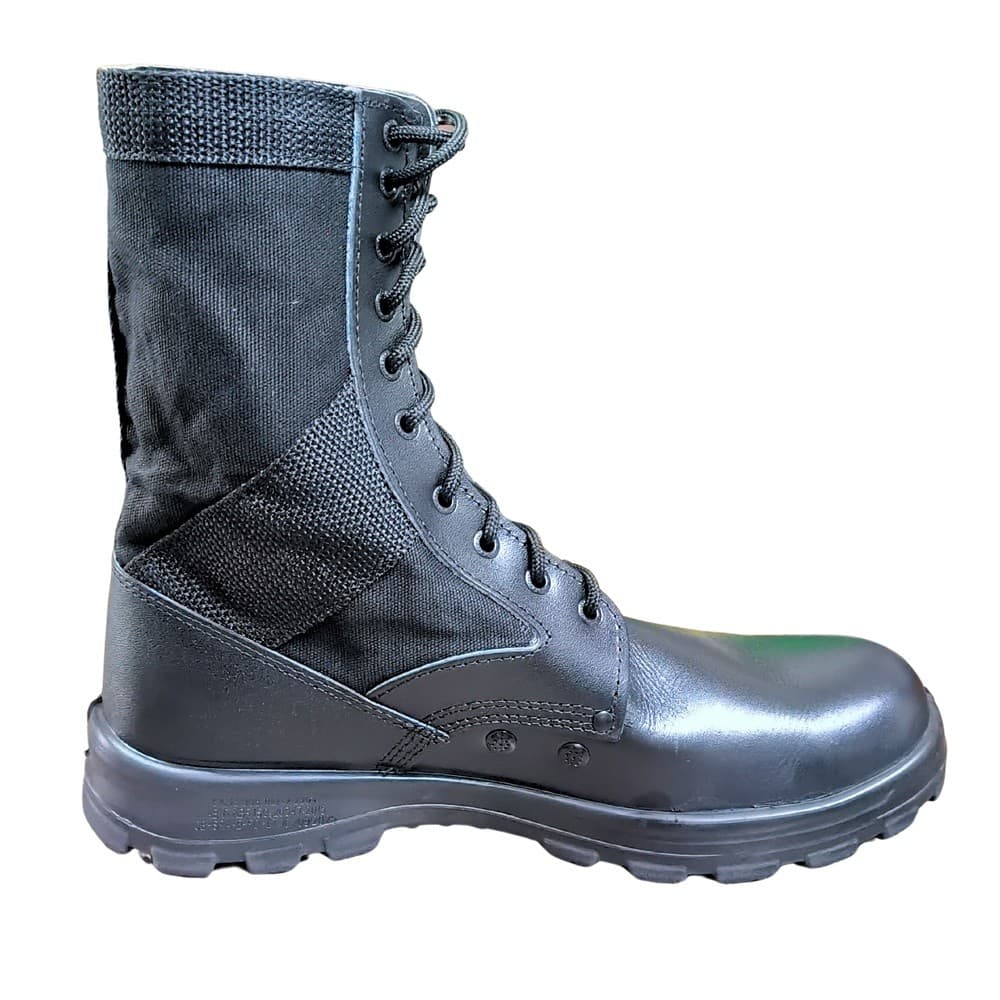 COTURNO MILITAR SOLADO PU COURO SUPER LEVE
