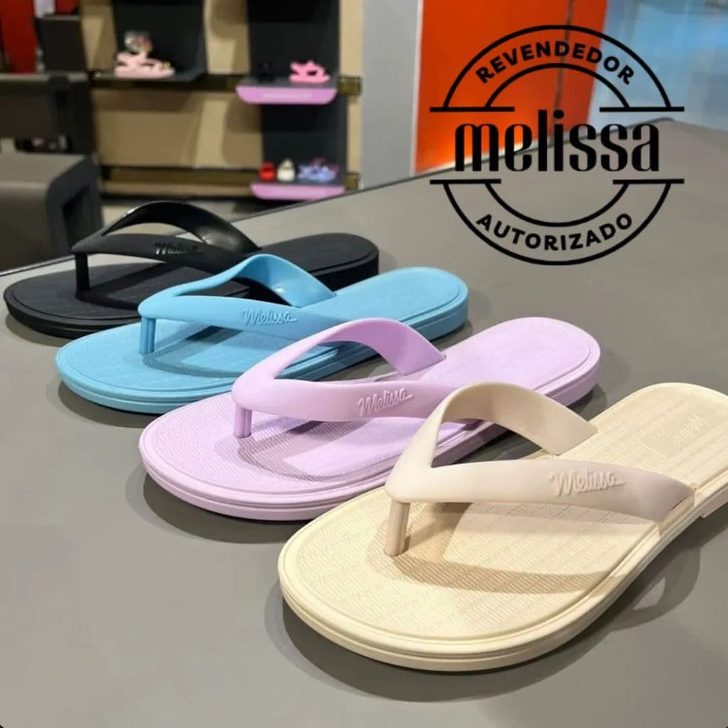 Chinelo feminino Adulto Melissa Sun Carioca Melissa Original