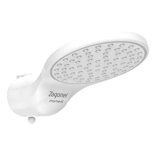 Chuveiro Ducha Moment 4 Temperaturas Zagonel Branca Clean