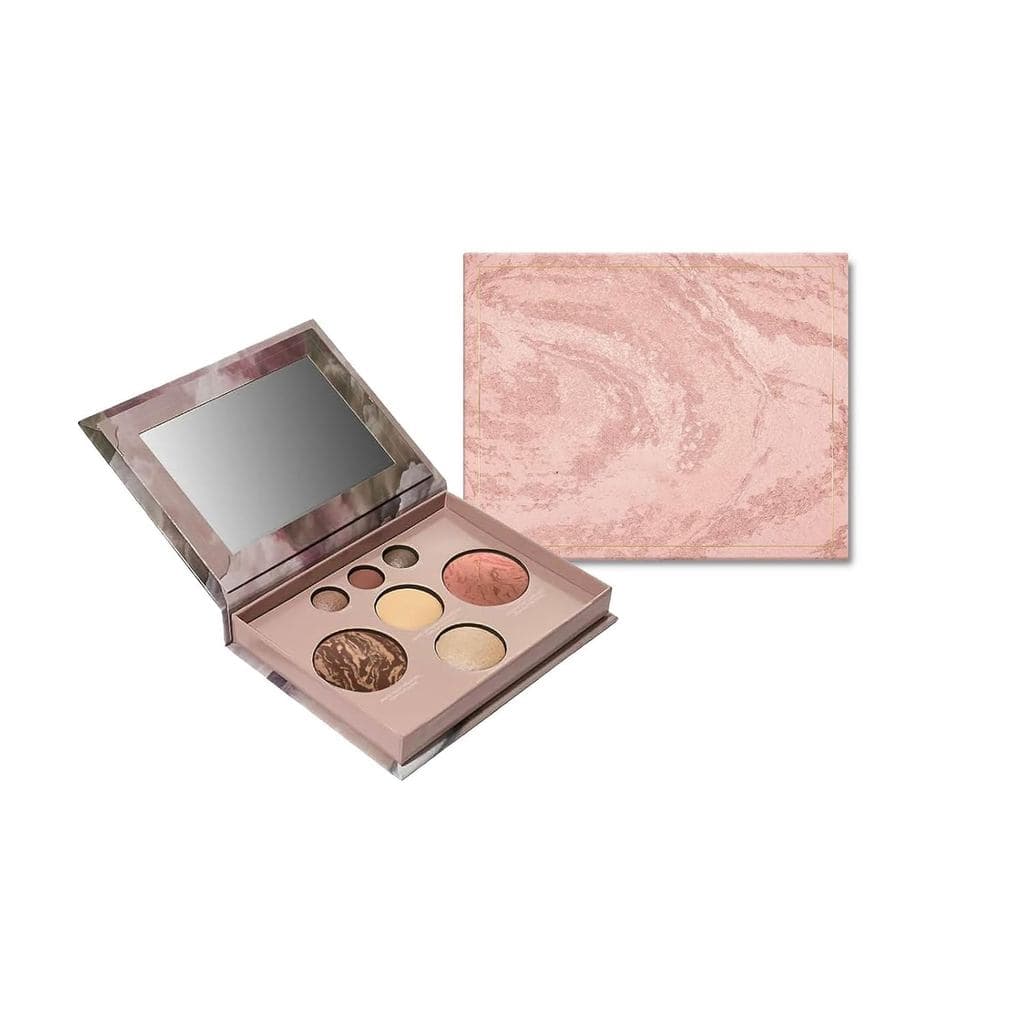 Paleta de Contorno All-in-One Coetic Starter Kit com Bronzer - Conjunto de Maquiagem com Paleta Cozida, Blush, 2 Ilumina