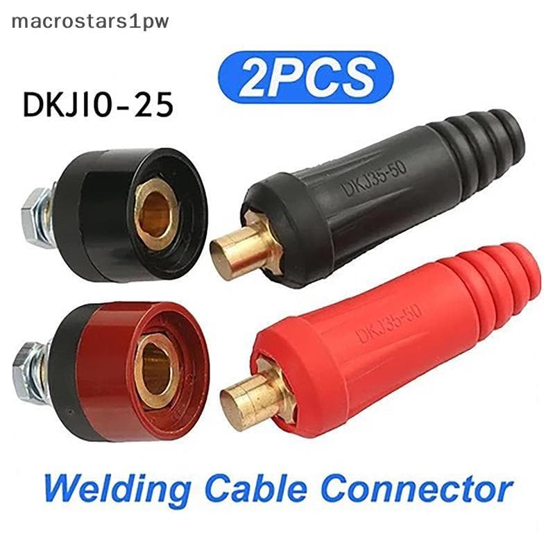 DKJ10-25 Cabo De Máquina De Solda Europeia Conector De Soldagem Qui Fitting Fêmea Macho