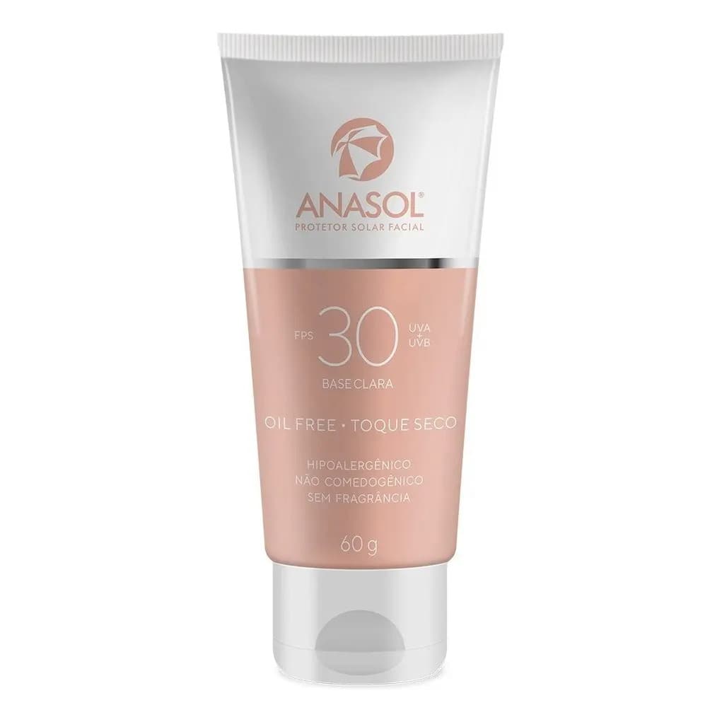 Protetor Solar Facial Base Clara Fps 30 Anasol - 60g