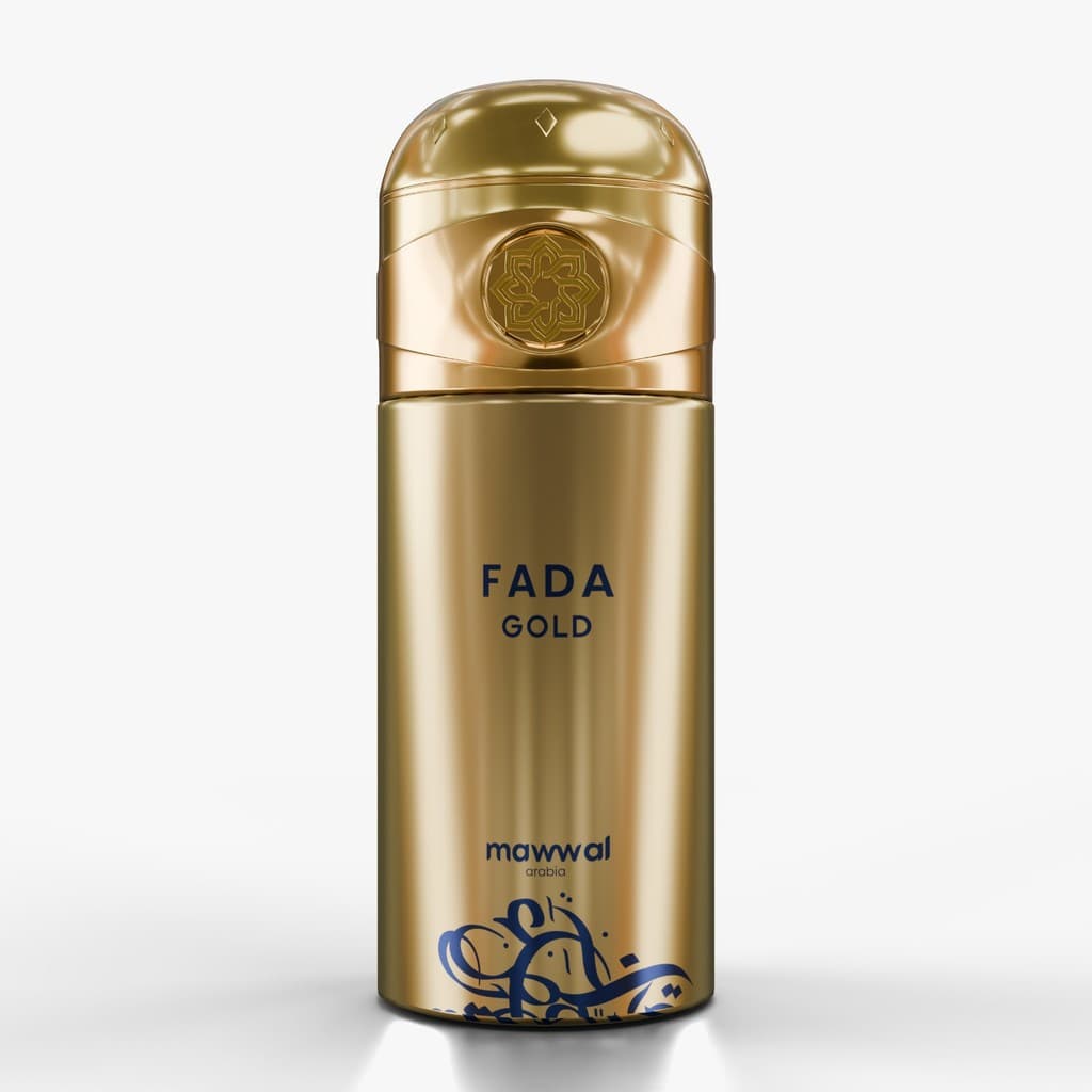 Perfume Árabe Mawwal Energy Fada Gold Spray Masculino 250ml