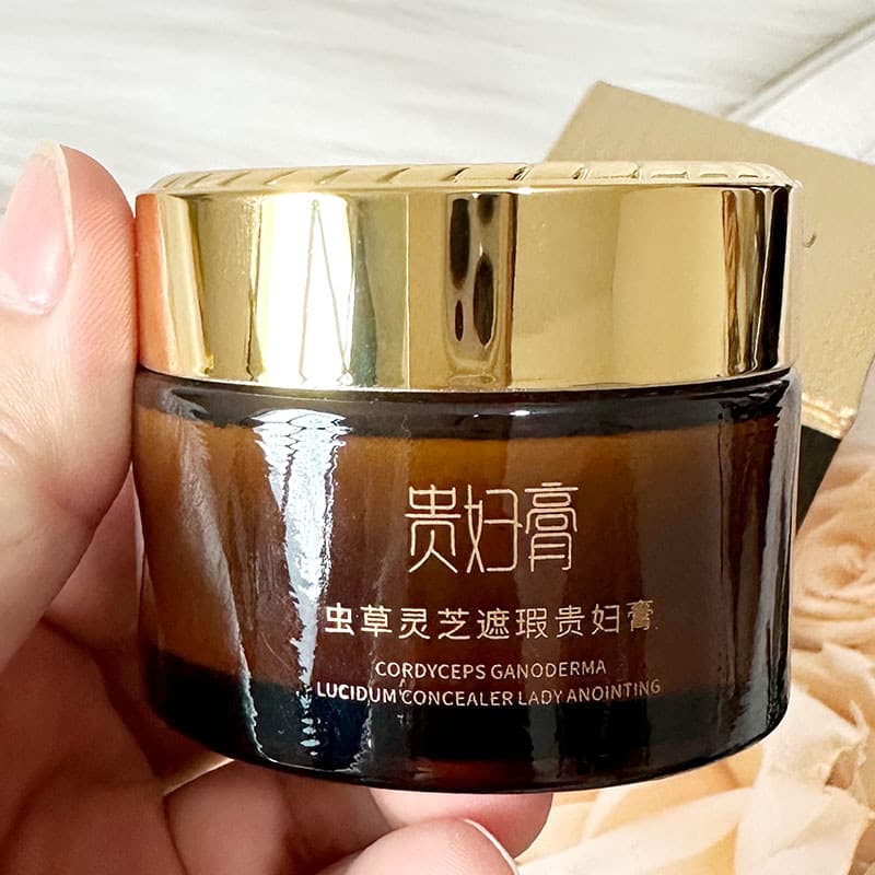 Honey Bunch Cordyceps Ganoderma Lucidum Corretivo Lady Cream Beleza Rejuvenescedor Creme para a Pele Iluminando o Tom da