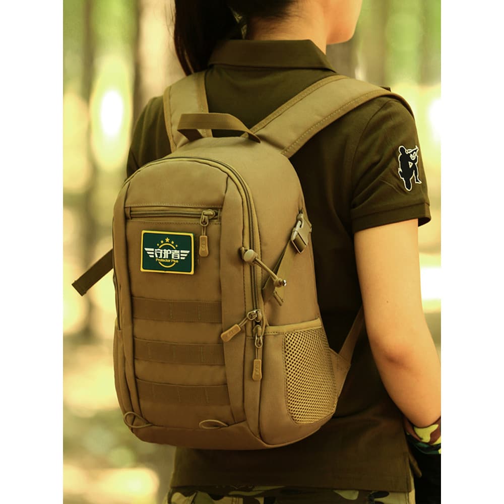 Guardian mochila tática masculina 40cm Tablet saco pequeno ciclismo 12L saco de escalada ao ar livre
