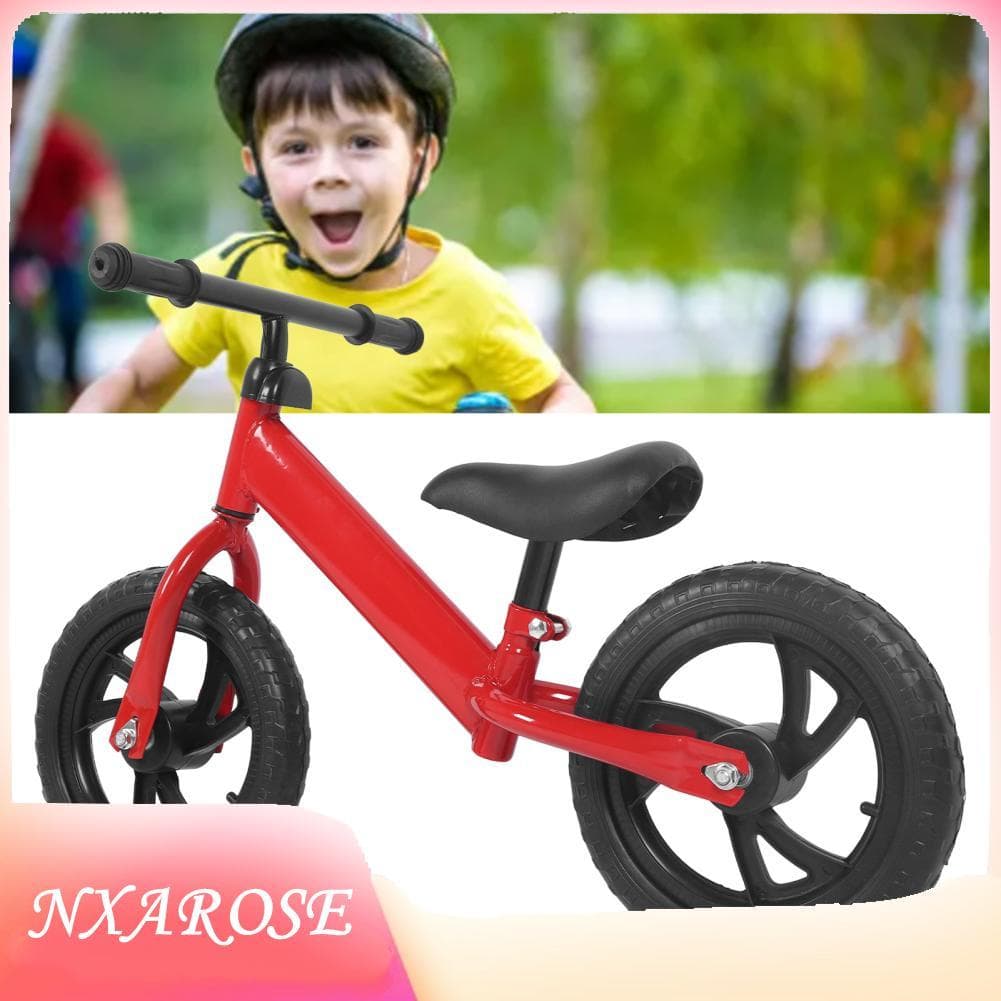 Nxarose Zunate Toddler Balance - Assento de aço de alto carbono para segurança infantil com 2 rodas de espuma de