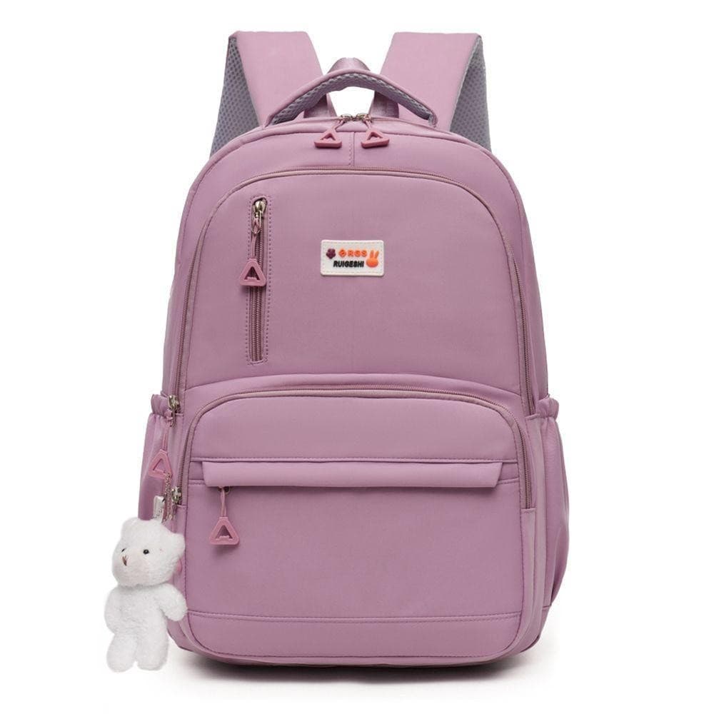 Mochila Feminina Escolar Impermeável Grande Bolsa Faculdade Trabalho Moda Premium