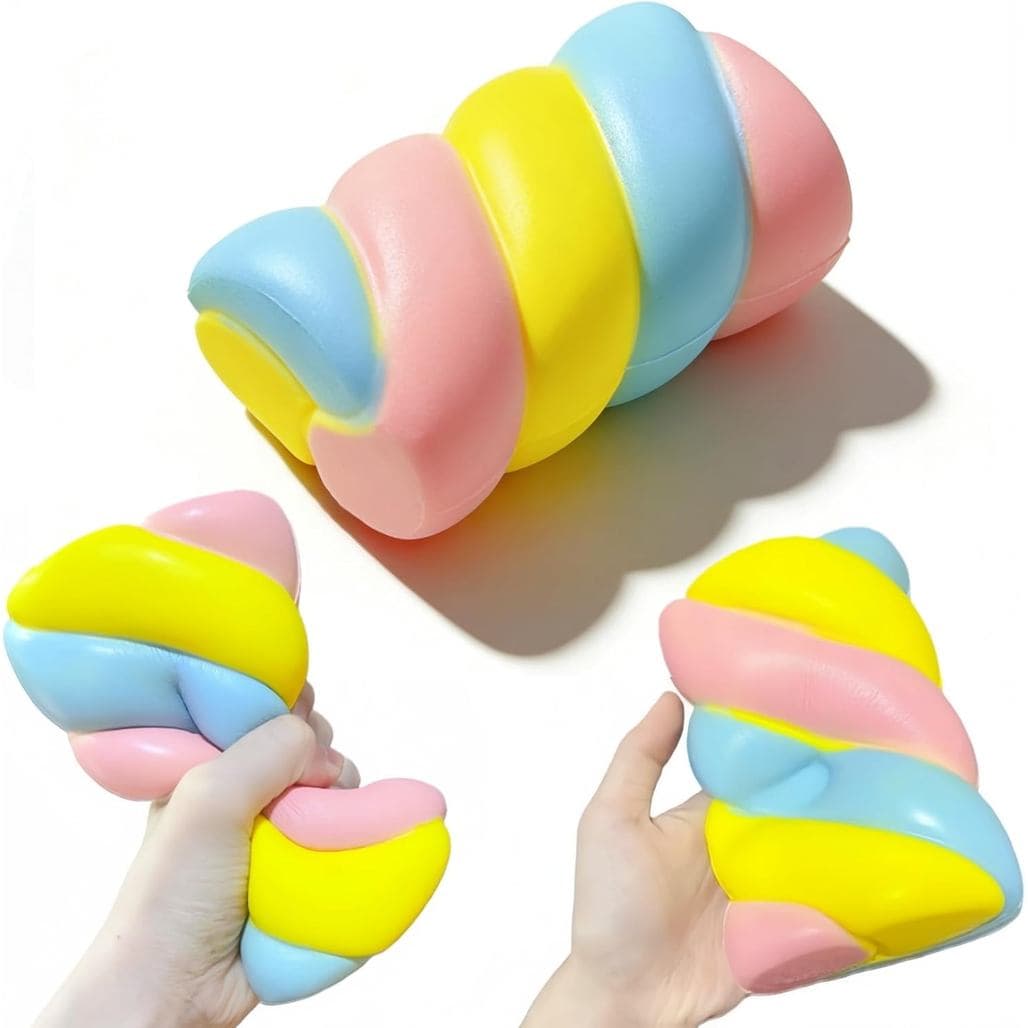 Brinquedos Squishy de Grande Tamanho (5,5 Polegadas) de Retorno Lento, Squishies em Forma de Comida, Brinquedos Fidget d