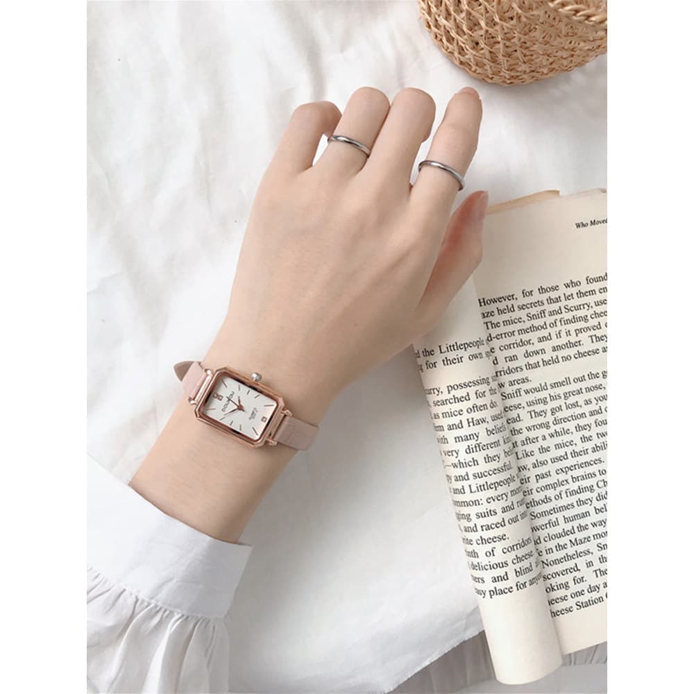 relogio feminino luxo relogio feminino pequeno delicado Relógio feminino luz luxo nicho estudante estudantes do
