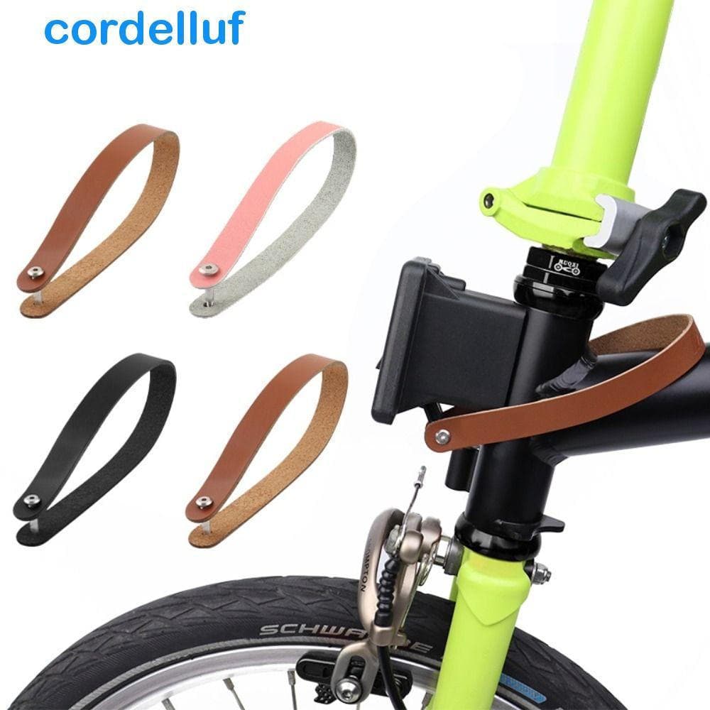 Alça De Prateleira Frontal CORDELLUF , Cinto De Tração Dobrável Para Cabeça De Bicicleta Com Nariz De Porco , Antiarranh