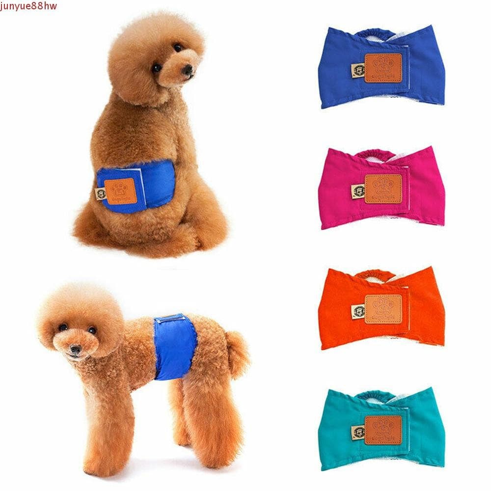 JUNYUE Calcinha Para Cachorro , Cueca Sanitária Lavável Masculino , Curta Animais De Estimação