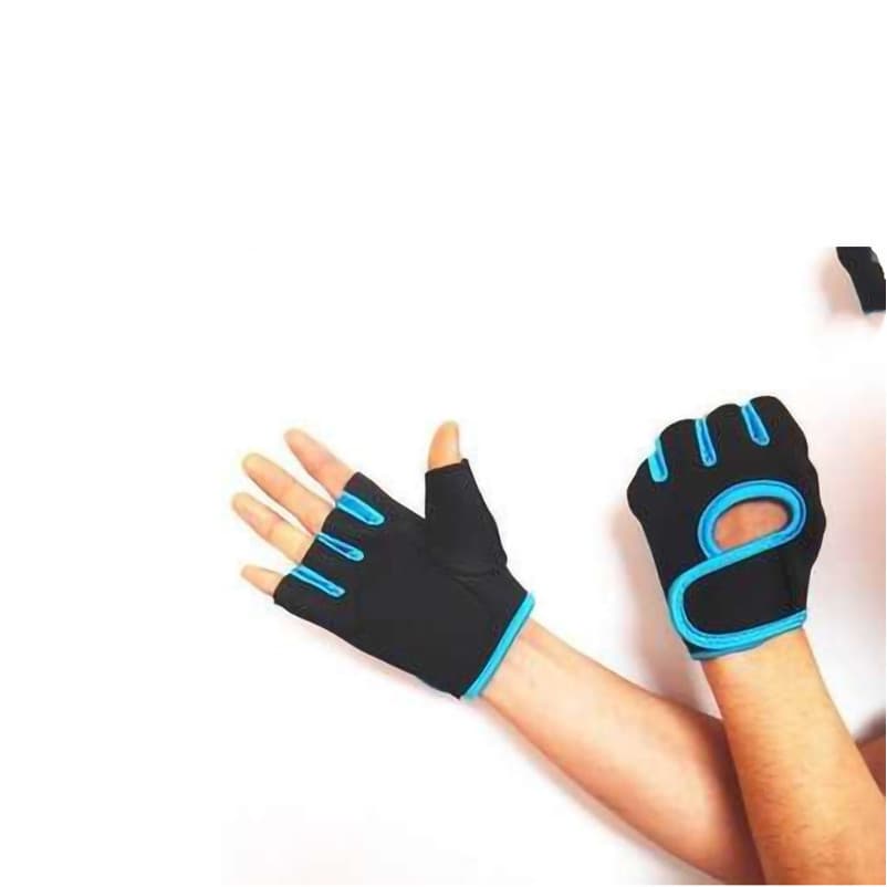 11 processamento luvas esportivas masculino Fitness ao ar livre ciclismo esportes meio dedo ciclismo luvas de escalada22