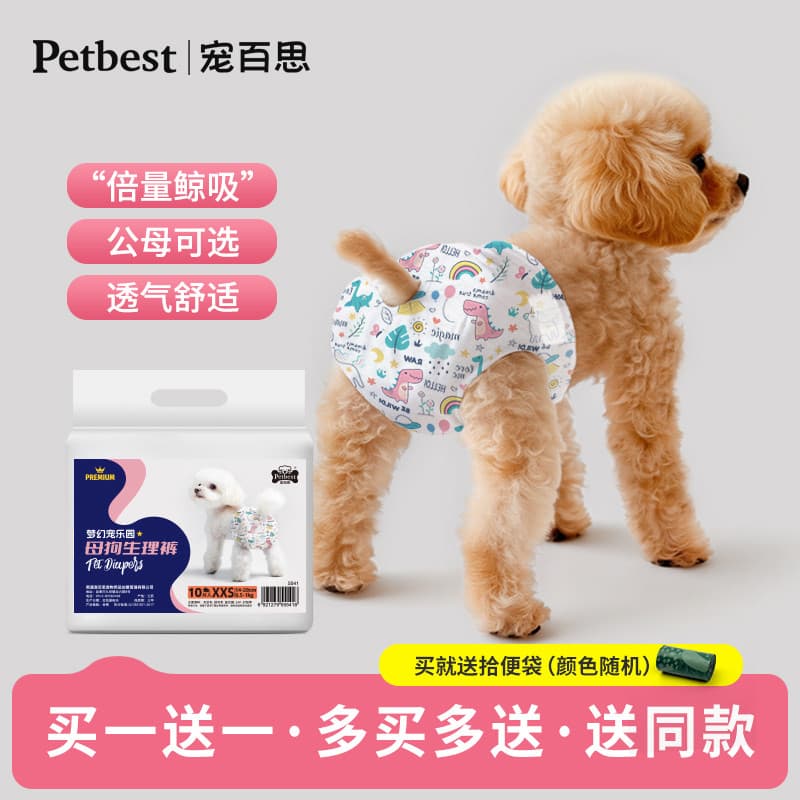 Fraldas para cães Fraldas fisiológicas para cães Fraldas para cães Teddy Cadela Tia Calças Guardanapos higiênicos c