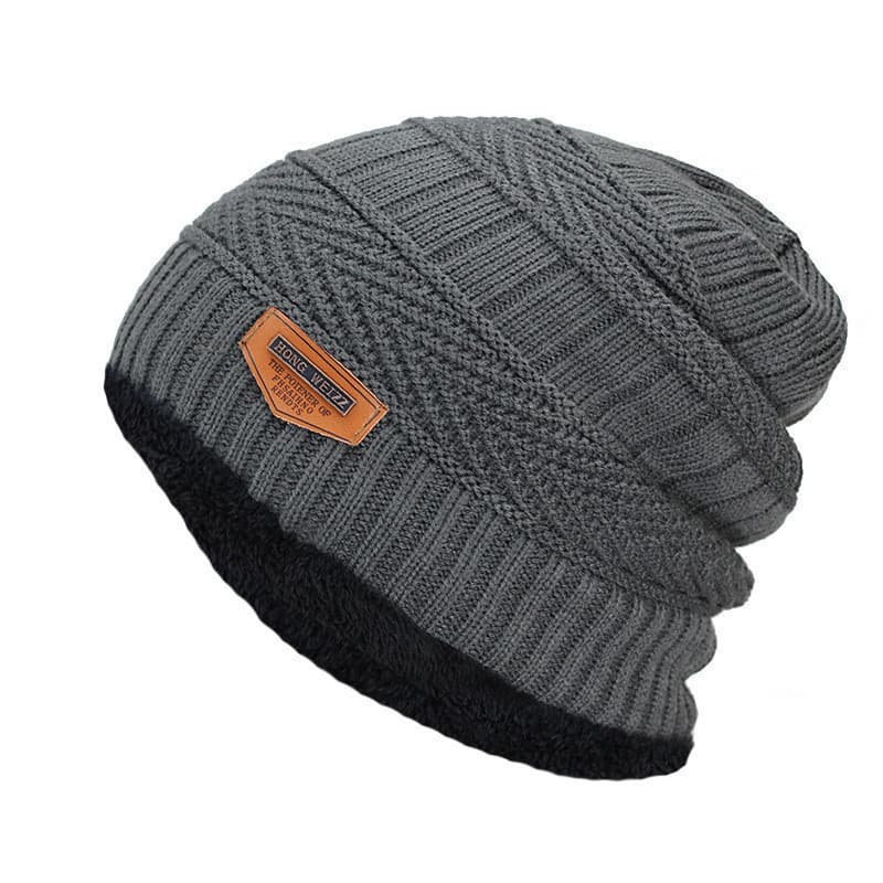 Novo Chapéu De Inverno Masculino Feminino Chapéus De Malha Grosso Quente Gorro Crânios Macio Gorros Boné