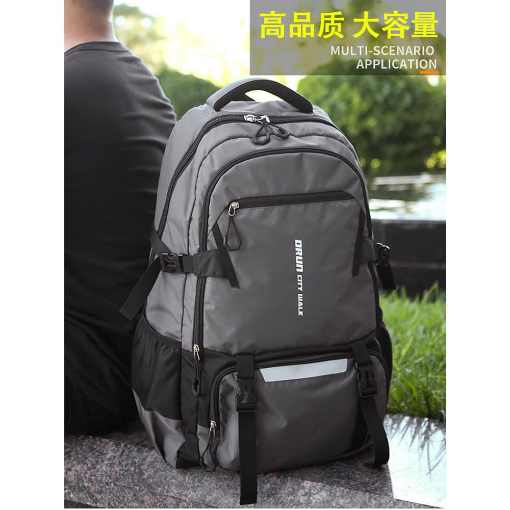 2024 novo estilo mochila masculina Super grande capacidade viagem de negócios viagem ao ar livre saco de escalada femini