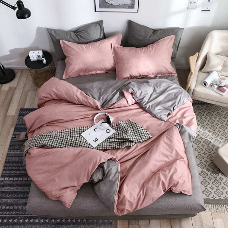 Lençóis 4 Conjunto Colcha Capa De Edredão Cama Simples De Quatro Peças Lençol