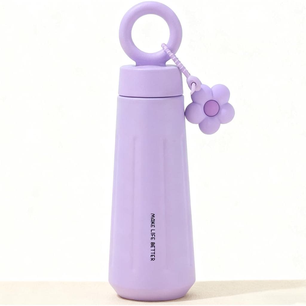 Caneca de Viagem Disoza de 15 oz, Violeta, Isolada e à Prova de Vazamentos, Copo de Café Reutilizável, Copo de Café de A