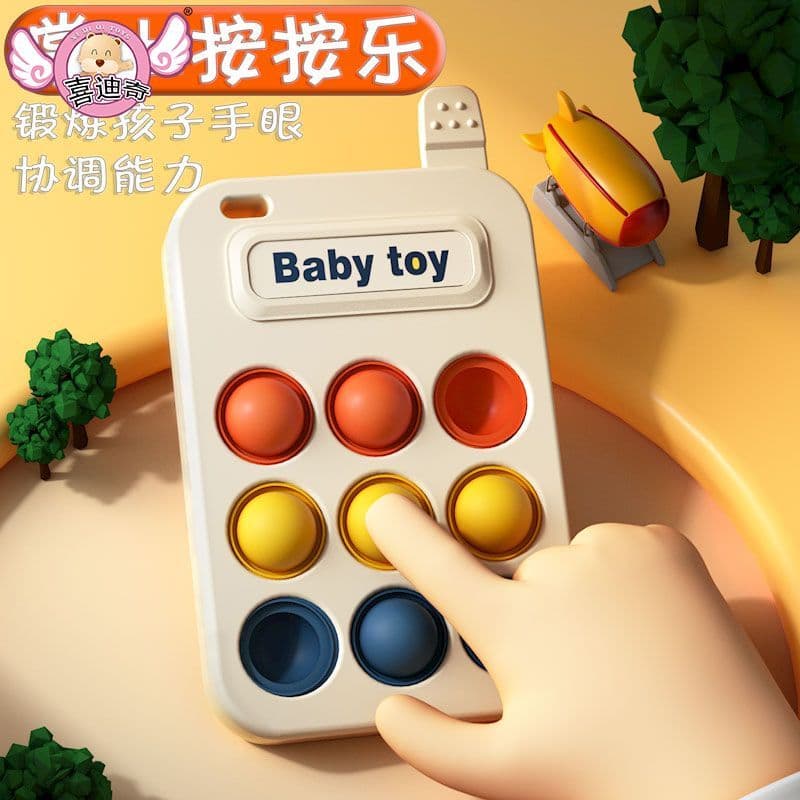 Brinquedo antiestresse para bebês, brinquedo de apertar para meninos e meninas, exercício para os dedos, bola de apertar