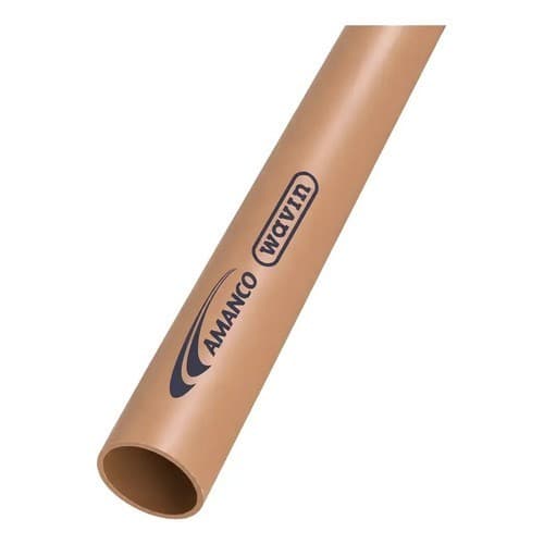 Tubo Cano Pvc Soldavel 50mm 1.1/2  - 95 Cm Amanco
