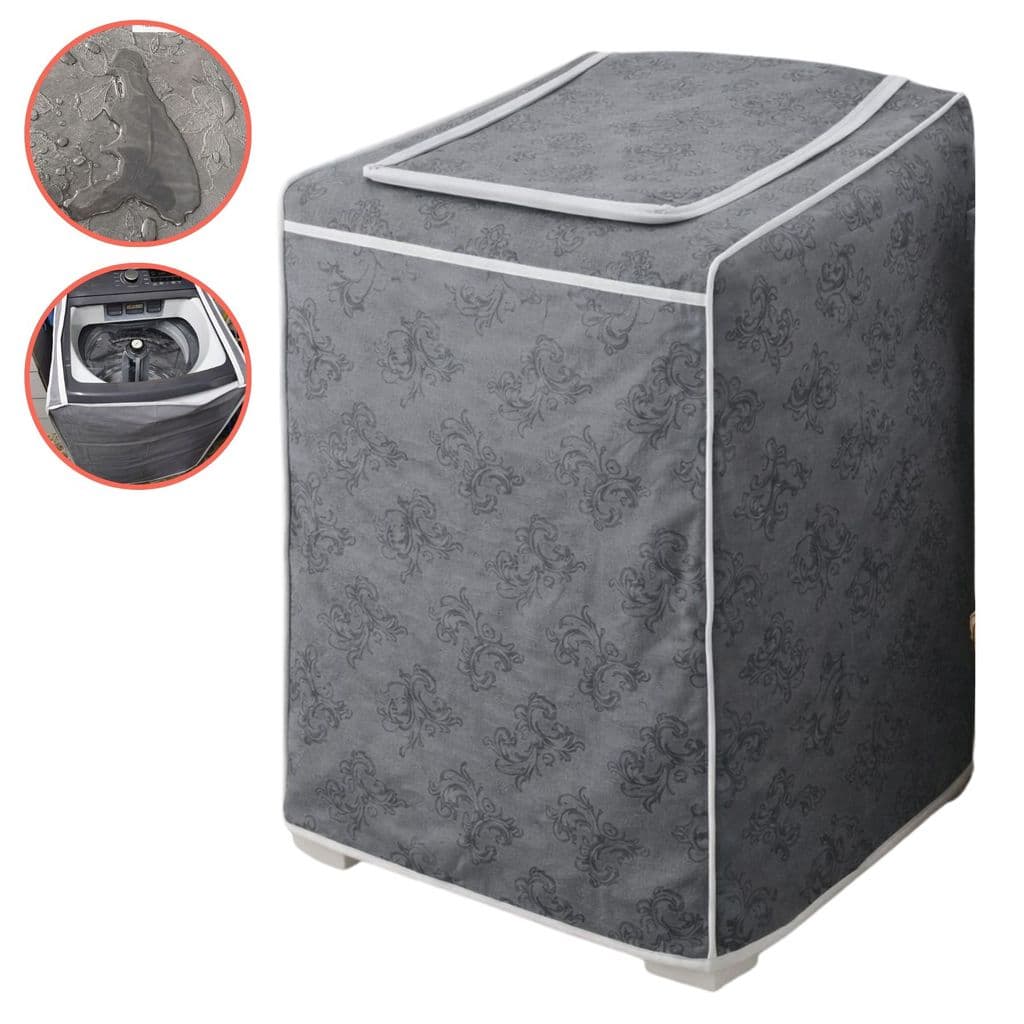 Capa Maquina Lavar Roupa Zíper Impermeável Vários Tamanhos Electrolux Brastemp Forrada Protetor