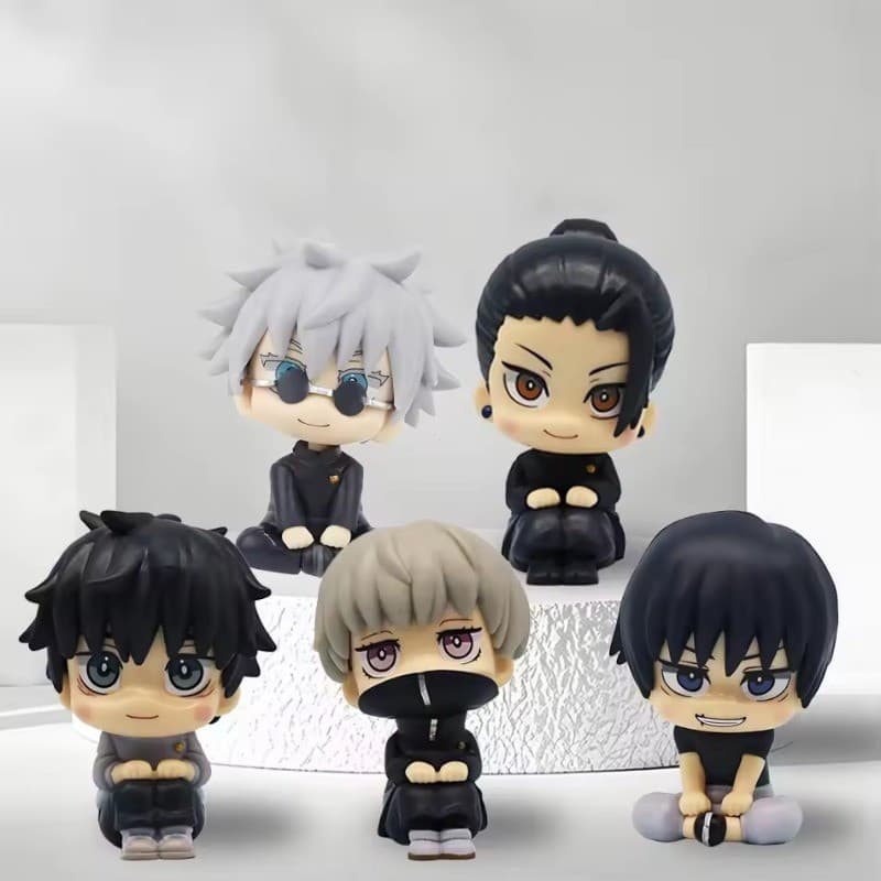 Em Estoque Jujutsu Kaisen Anime Figuras Geto Suguru Gojo Satoru Boneca Fushiguro Toji Okkotsu Yuta Inumaki Toge Coleção