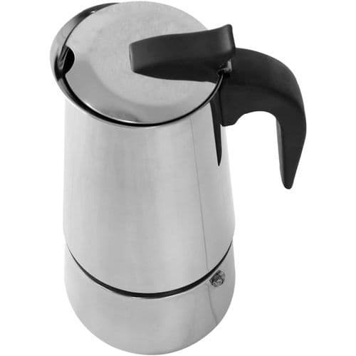 Cafeteira Italiana Inox 6 Xícaras Café Espresso Tradicional Resistente Alta Durabilidade Design Elegante