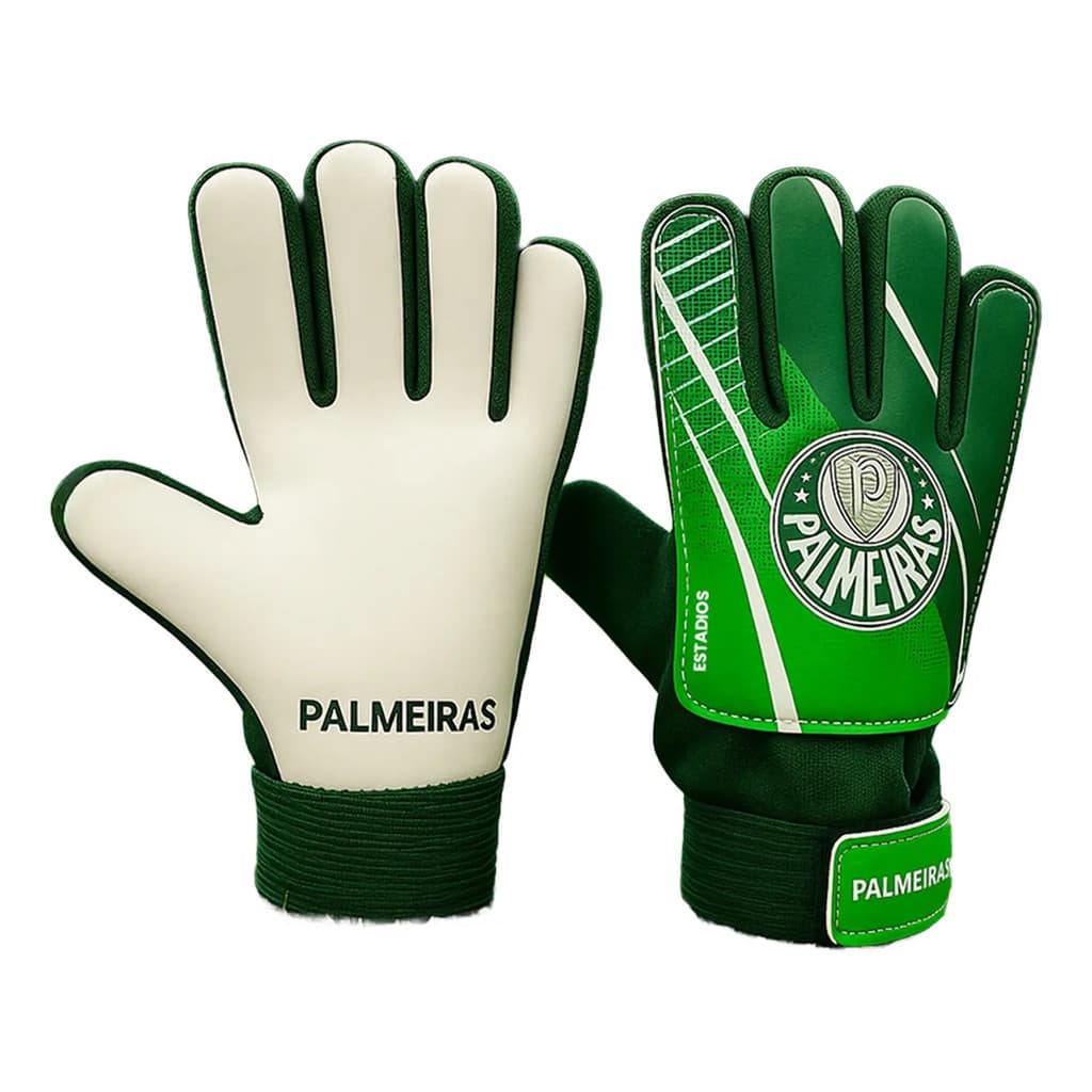 Luva De Goleiro Infantil Palmeiras Original Licenciada Nfe