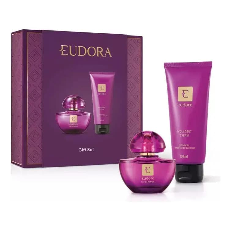 Kit Presente Dia Dos Namorados Eudora Roxo Miniatura Miniatu