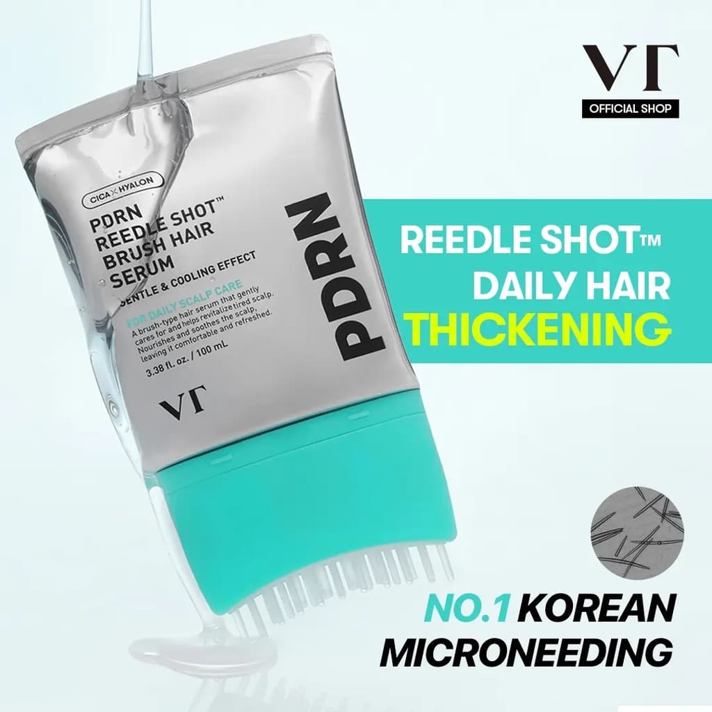 [Vtcosmético] # 1viralpdrnreedleshothairbrushserumwithoriginalliquidmicroneedlinge PDRN | Grande Capacidadefullscalpcare