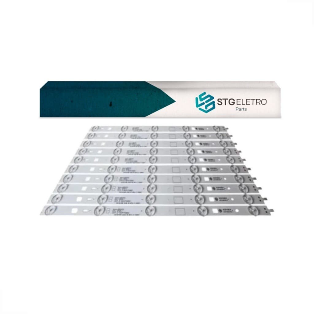 Kit 10 Barras de Led Tv Barramento Kdl-40r355b Kdl-40r485a