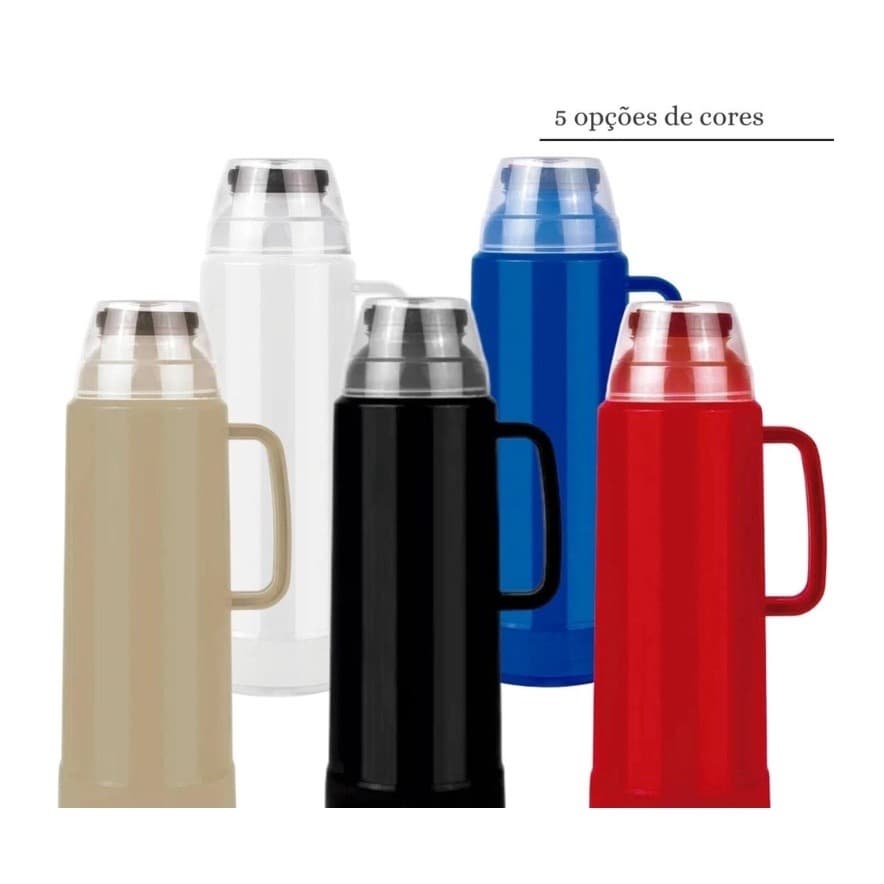 Garrafa Térmica Use Bico Flip  Café chá Mate 1L MOR