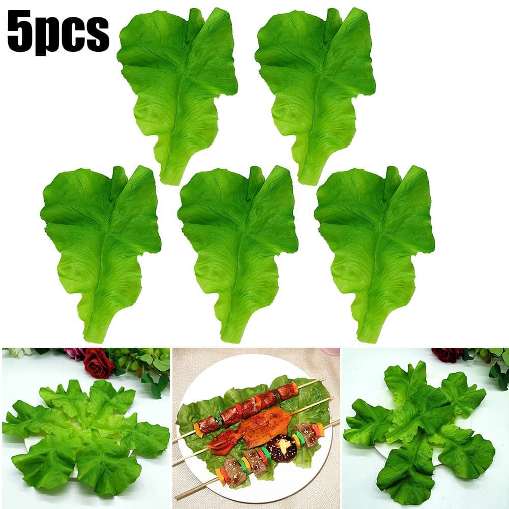 Alface artificial, vegetais falsos simulados, decoração para festas na cozinha, produto novo.