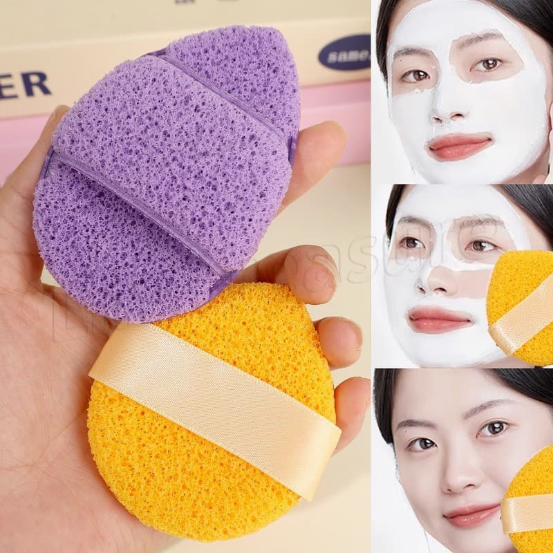 1/3 Unidades De Esponjas De Limpeza Para Lavagem Facial-Espuma Macia , Adequada A Pele E Rápida-Ferramentas De Almofada