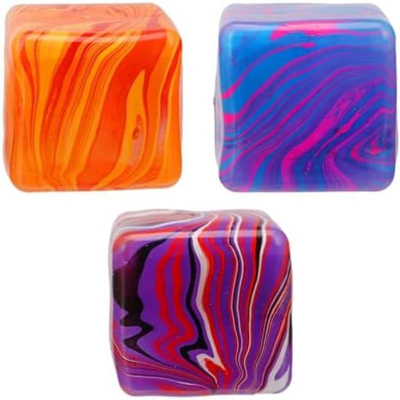 2 Pçs Redemoinho Estresse Cubo Bolas De Mole Para Adultos Crianças Brinquedo Fidget Alívio Do Seus Melhores Cubos De Gel