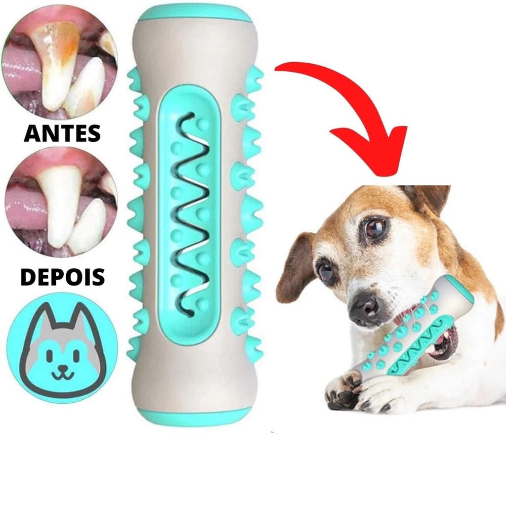 Brinquedo Para Dentição De Cachorro Modelo De Osso De Saúde Dentária