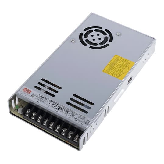 Fonte Chaveada Driver Led Mean Well Lrs-350-48 350W 48V