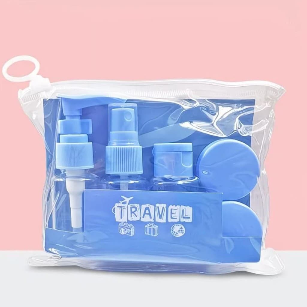 Conjunto de Frascos Recarregáveis de 30ml para Viagem, Frascos Vazios Portáteis para Cosméticos, Loção e Perfume, Conjun