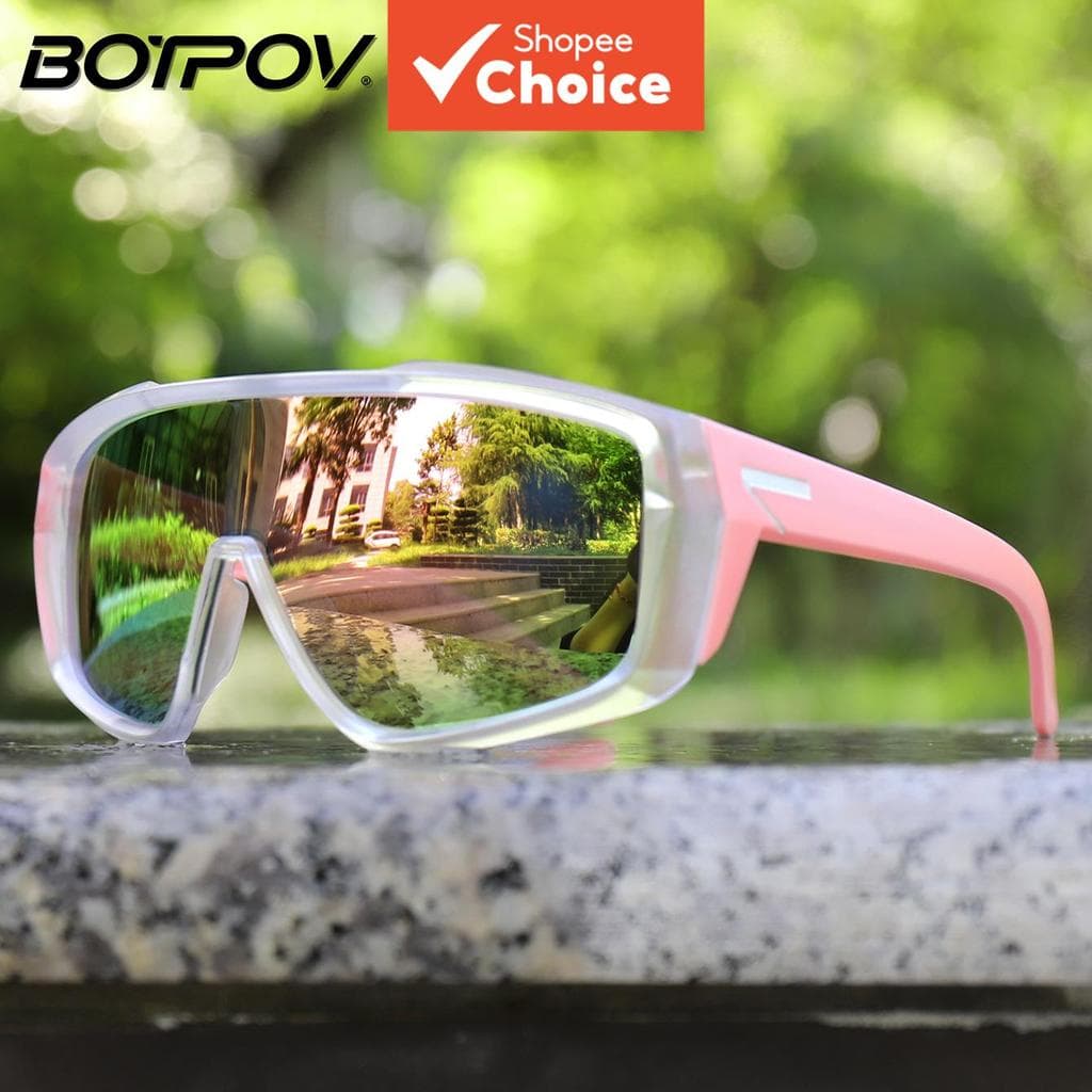 Óculos De Sol Esportivos Envolventes Grandes , Lente Uv De Uma Peça , Leve , À Prova De Vento , Ciclismo , Corrida , Pra