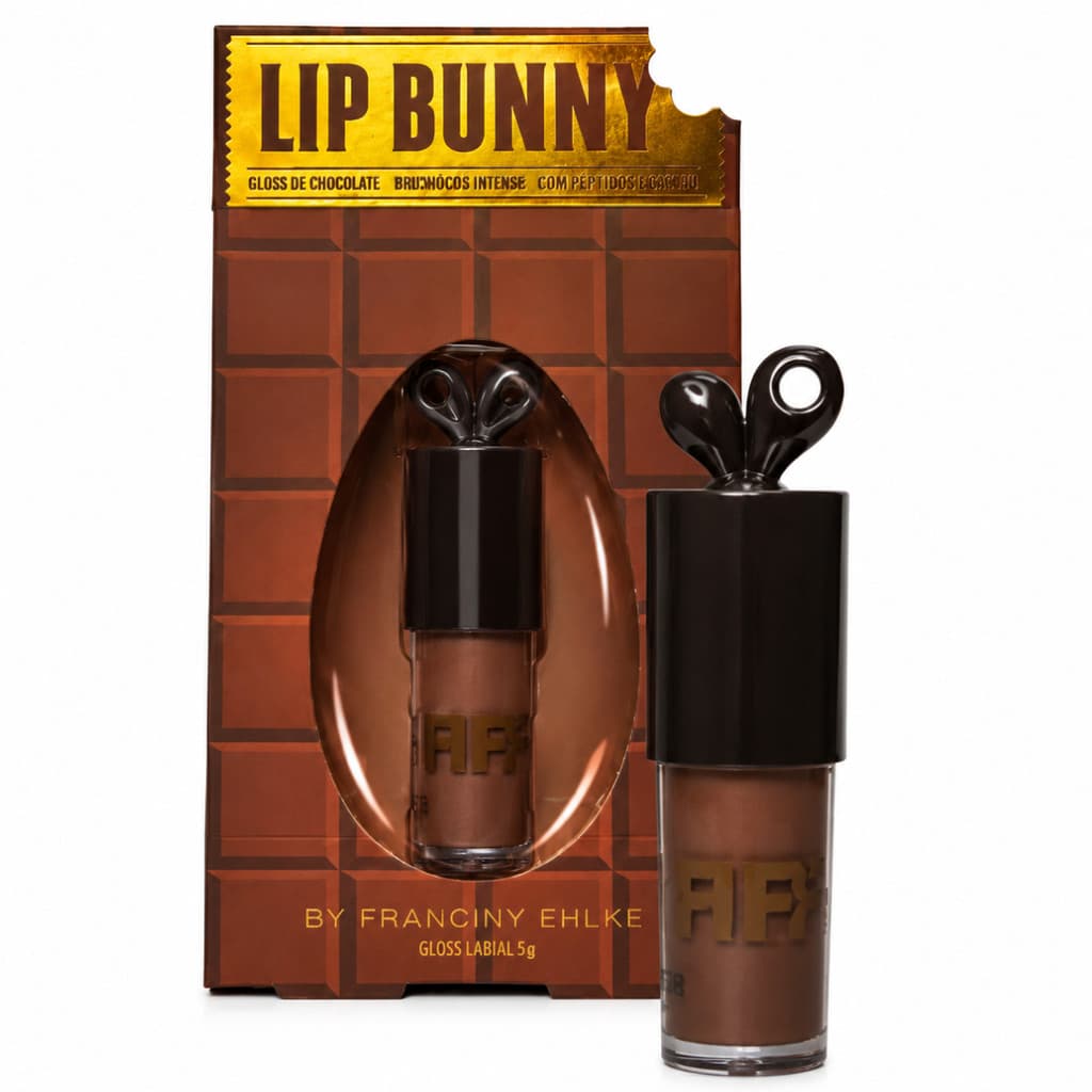 Gloss Labial Lip Bunny Chocolate Brilho Vinílico 5g