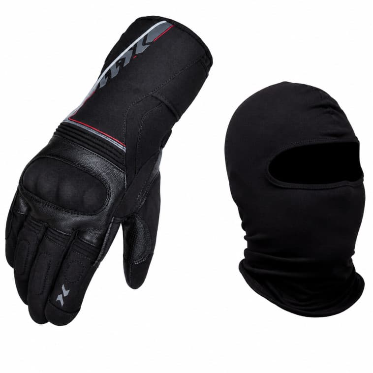 Luva X11 Dry Supertech Impermeável Motoqueiro Moto Com Touca Balaclava