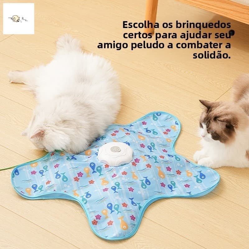 Brinquedo Interativo De Caça Para Gatos-Capa De Auto-Entretenimento Alívio Do Tédio De Animais De Estimação