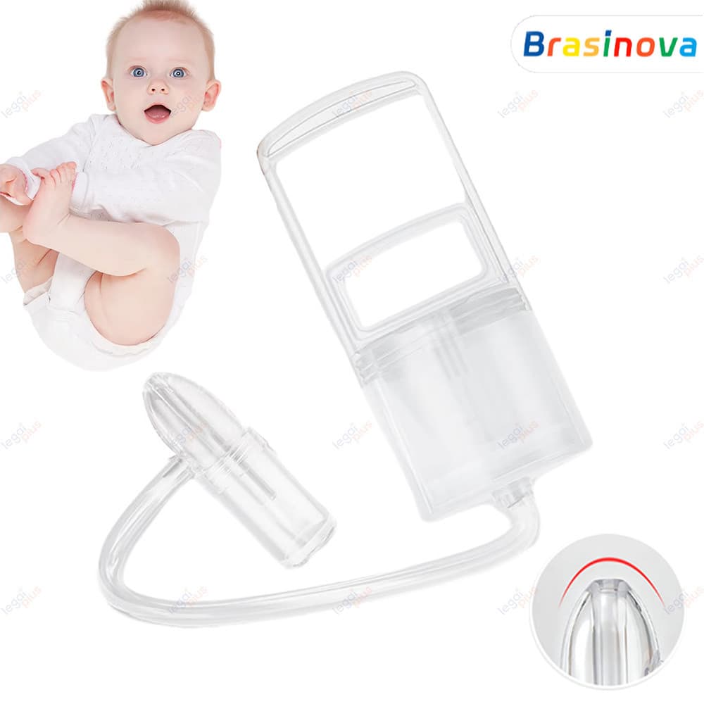 Aspirador Nasal Manual Bebê – Sucção a Vácuo para Vias Aéreas Livres