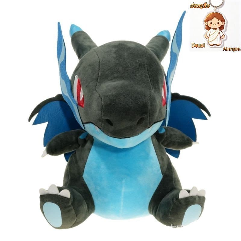 Pelucia Charizard Xy Negro 22 cm