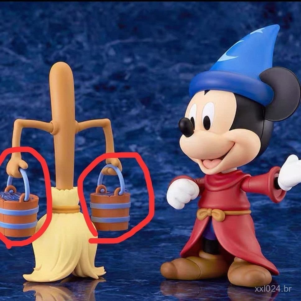 GSC Nendoroid Mickey Mouse Fantasia Fsia Ver. Peças Soltas Acessórios Personalizados DTQV