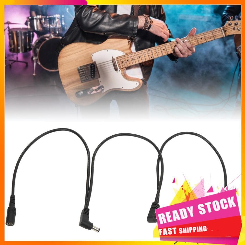 Gfgfgfgg Placa de cabos de pedal de guitarra, adaptador de cabo divisor de fonte de alimentação com efeito de 1 a 3