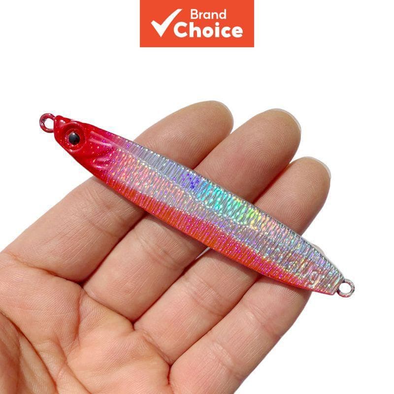 Isca de placa de ferro LeftLimit, anzol de pesca, equipamento de pesca, isca artificial, de metal, isca de chumbo,