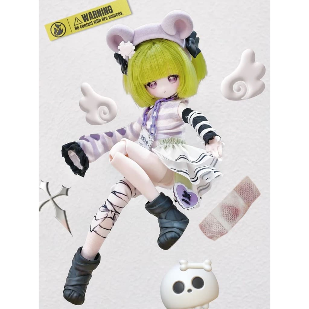 Bonecas Inedíveis Bonito Série De Terror bjd Estatuetas De Ação Móveis Ornamentos Moda Brinquedos Presente