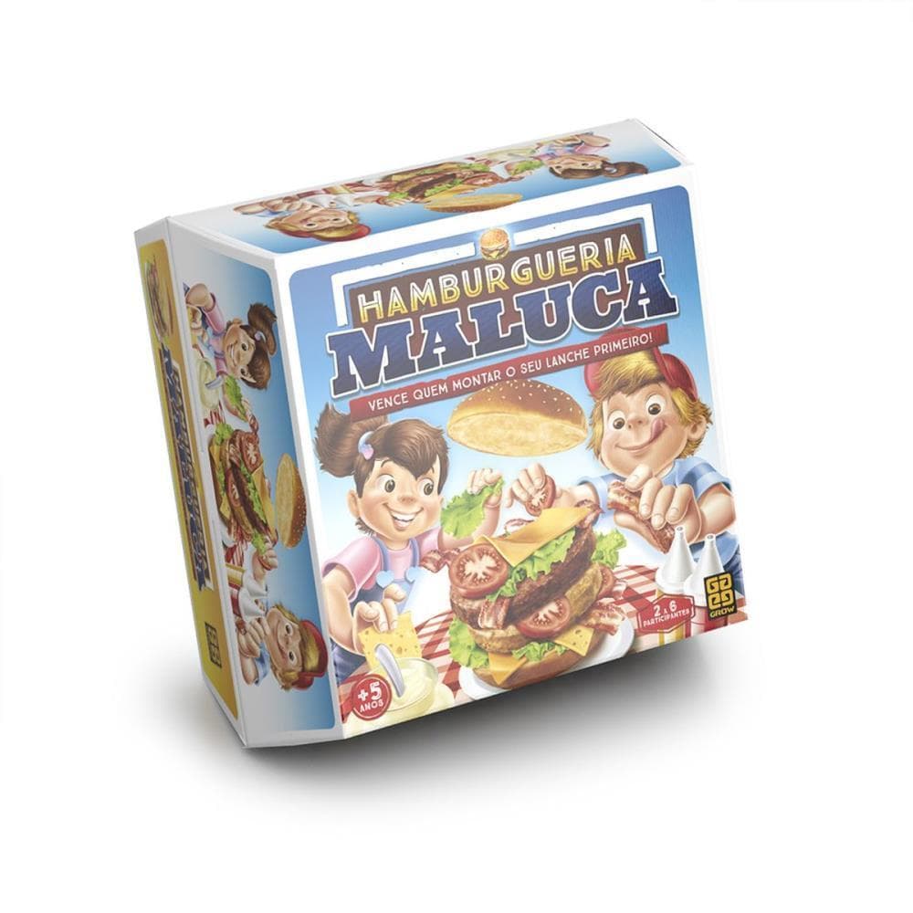 Jogo de Tabuleiro Hamburgueria Maluca