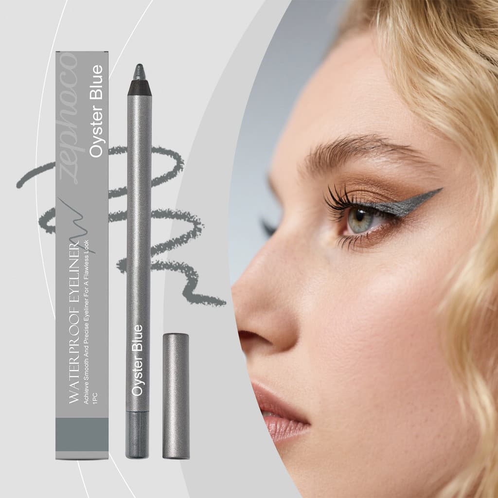 Zephoco delineador suave gel caneta série contorno Natural linha desenho sedoso não maquiagem delineador gel caneta