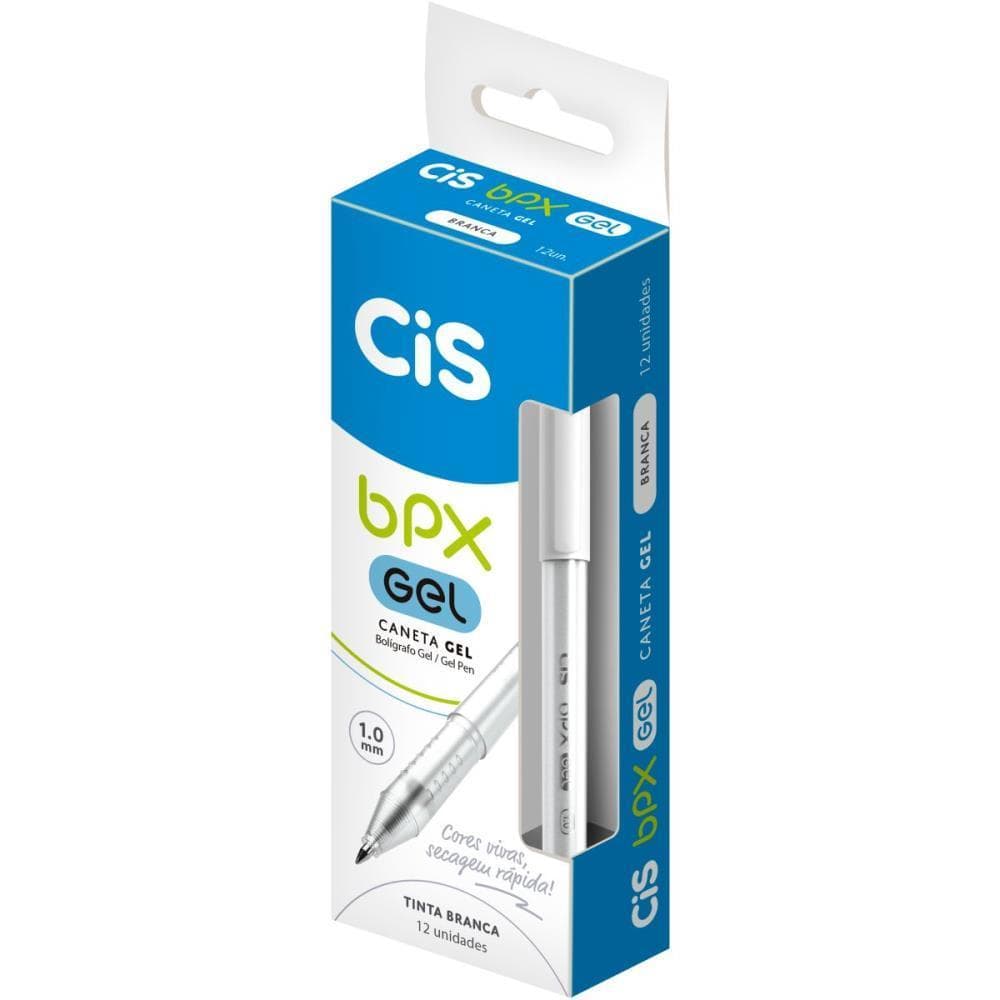 Caneta GEL CIS BPX GEL 0.7MM Branco